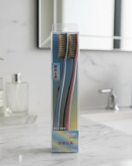 Extra-Length Soft Bristle Pad Adult Toothbrush