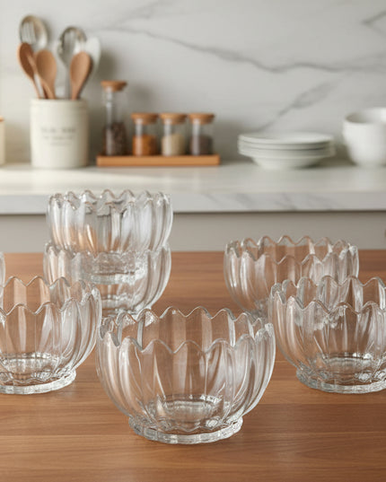 6-Pc Vertical Strip Bowl